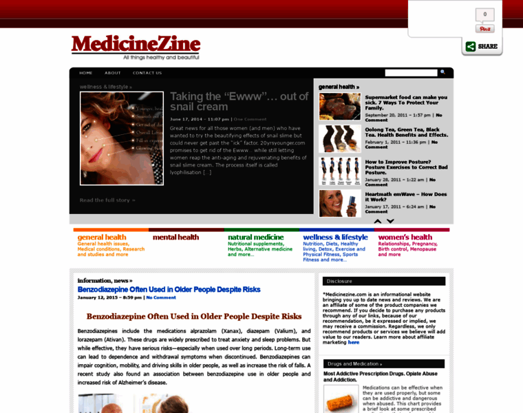 Medicinezine.com thumbnail