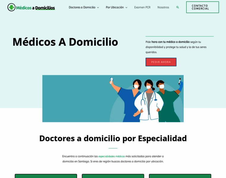 Medicosadomicilios.cl thumbnail