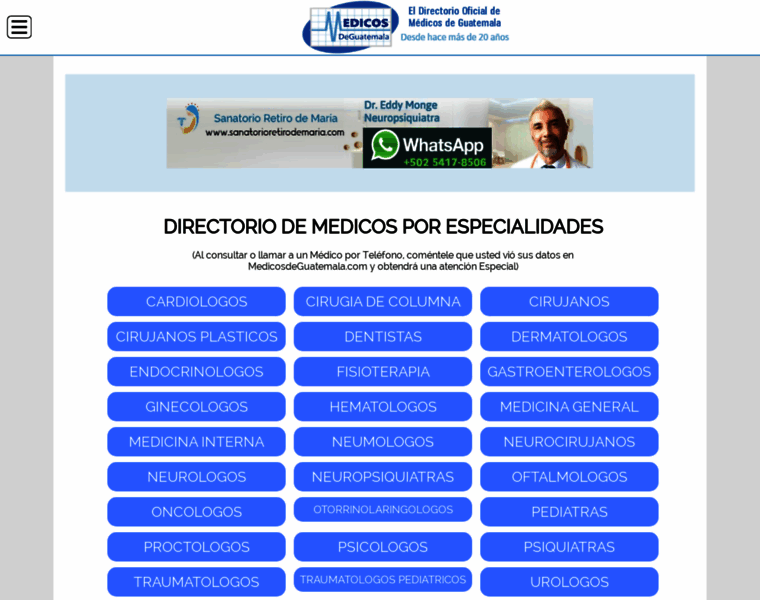 Medicosdeguatemala.com thumbnail