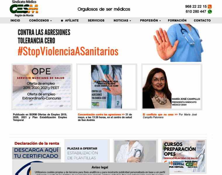 Medicosdemurcia.com thumbnail