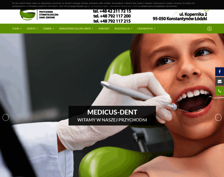 Medicus-dent.pl thumbnail