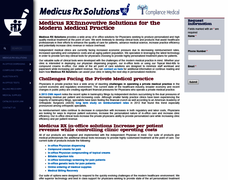 Medicusrxsolutions.com thumbnail