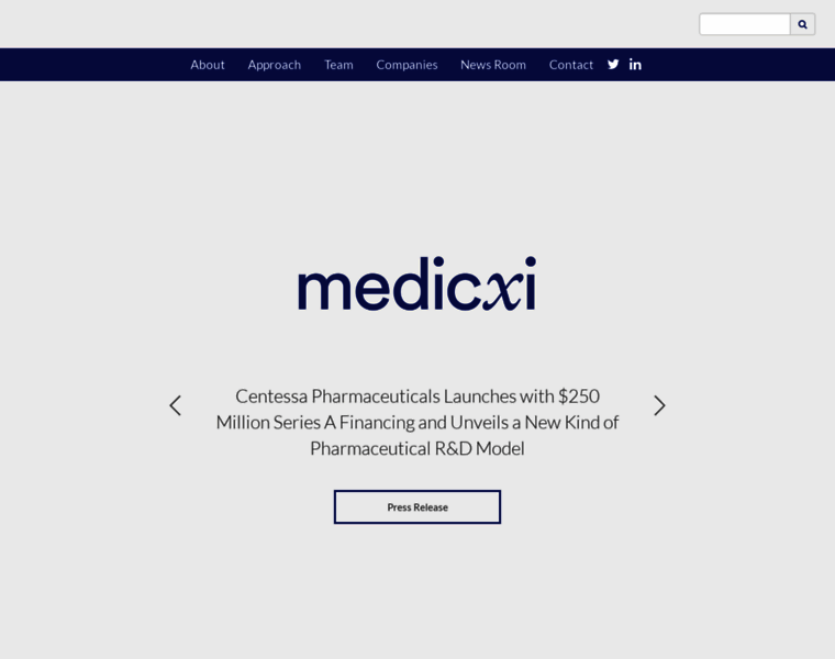 Medicxiventures.com thumbnail