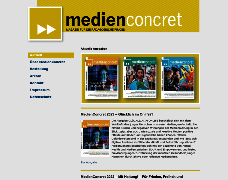 Medienconcret.de thumbnail