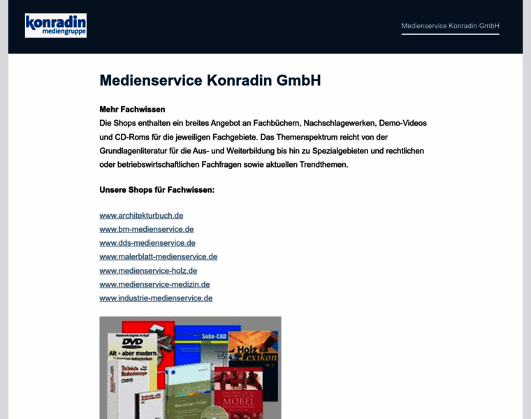 Medienservice-konradin.de thumbnail