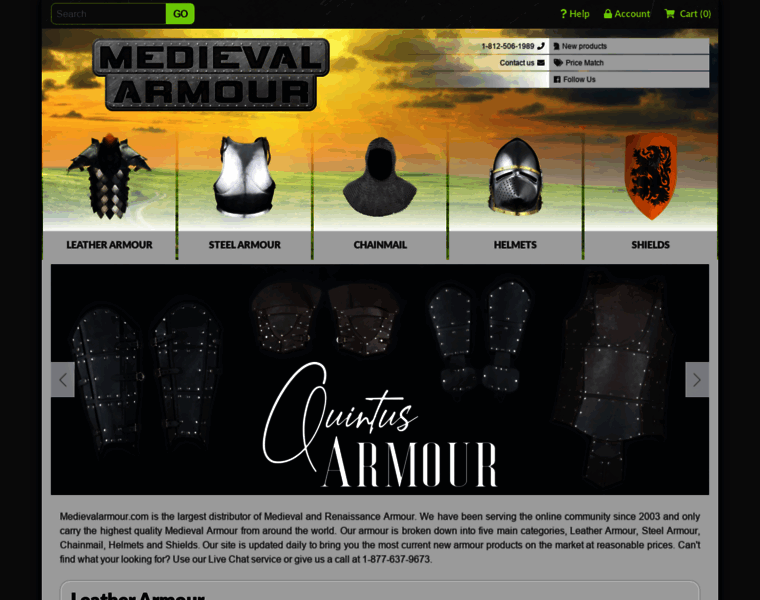 Medievalarmour.com thumbnail