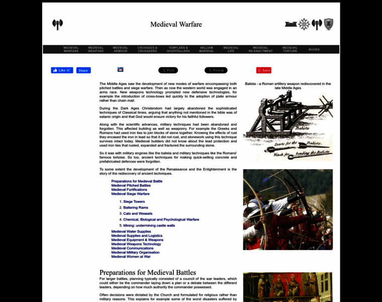 Medievalwarfare.info thumbnail
