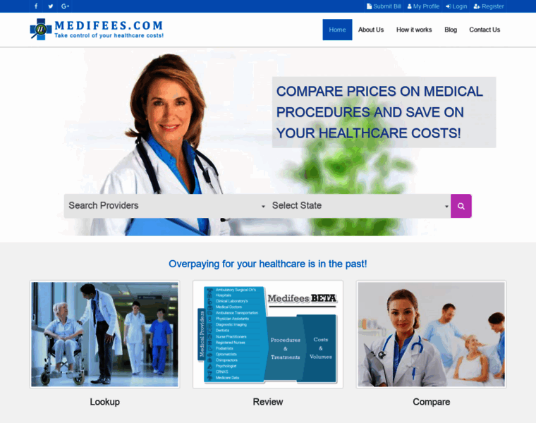 Medifees.com thumbnail