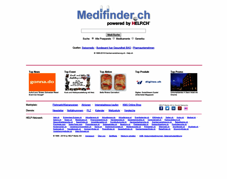 Medifinder.ch thumbnail