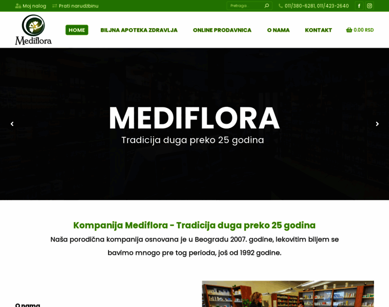 Mediflora.rs thumbnail