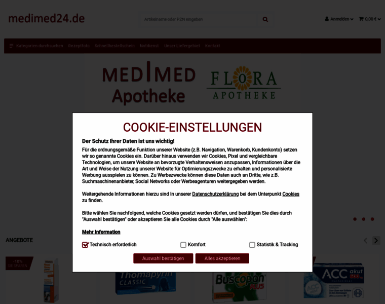 Medimed24.de thumbnail