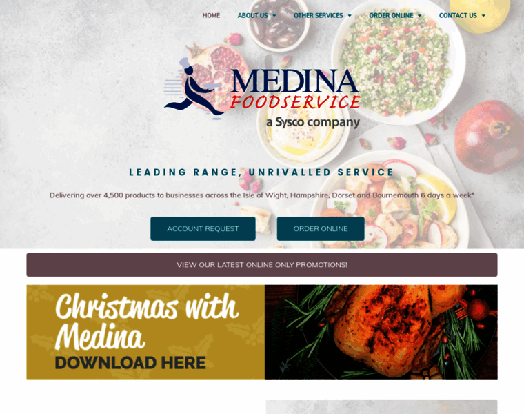 Medinafoodservice.co.uk thumbnail
