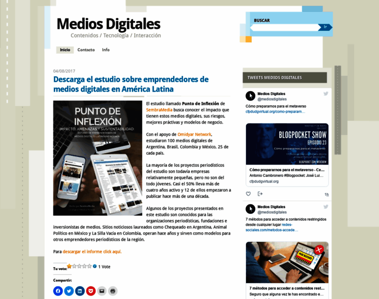 Mediosdigitales.info thumbnail