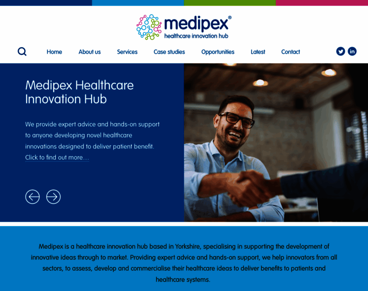 Medipex.co.uk thumbnail