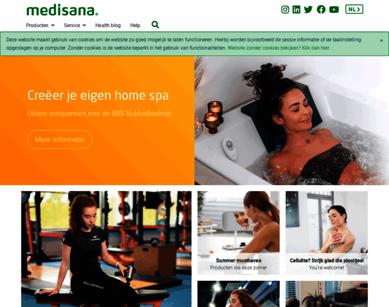 Medisana.nl thumbnail