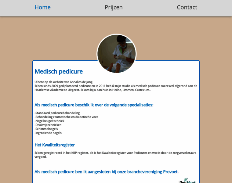 Medischpedicureheiloo.nl thumbnail