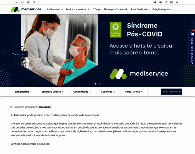 Mediservice.com.br thumbnail