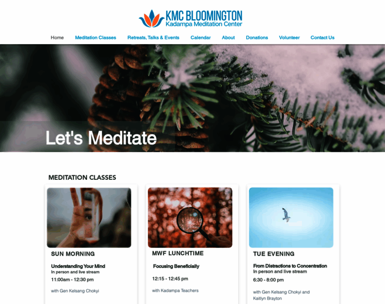 Meditationinbloomington.org thumbnail