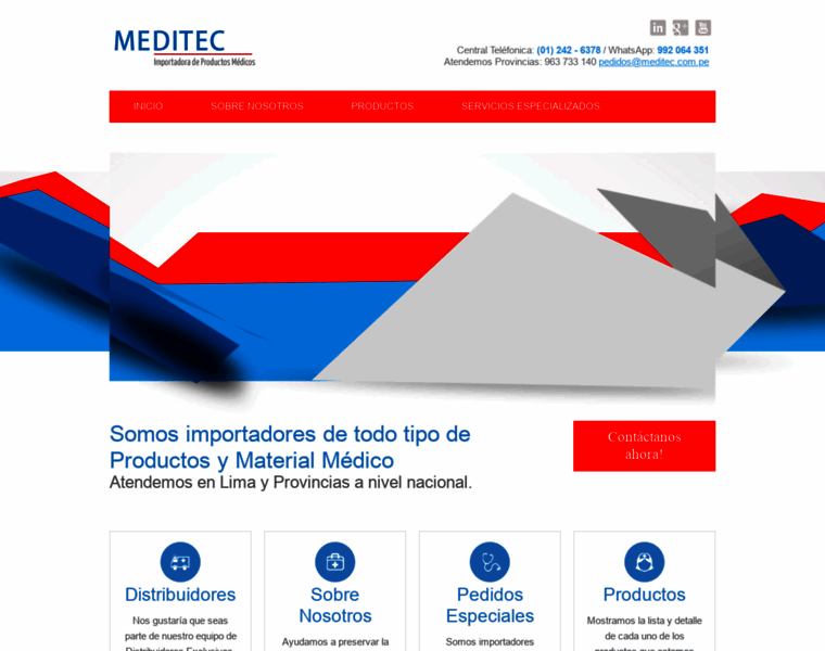 Meditec.com.pe thumbnail