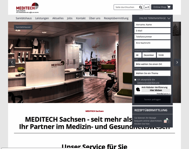 Meditech-sachsen.de thumbnail