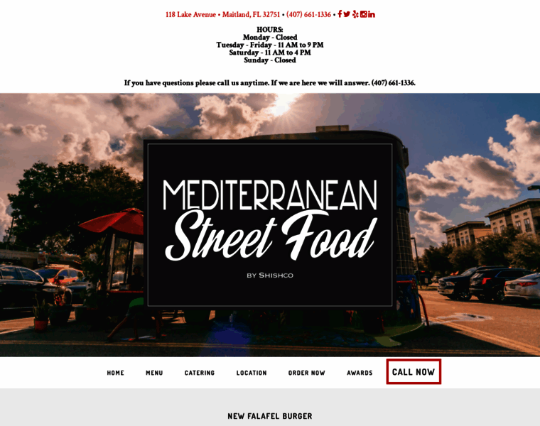 Mediterraneanstreetfood.com thumbnail