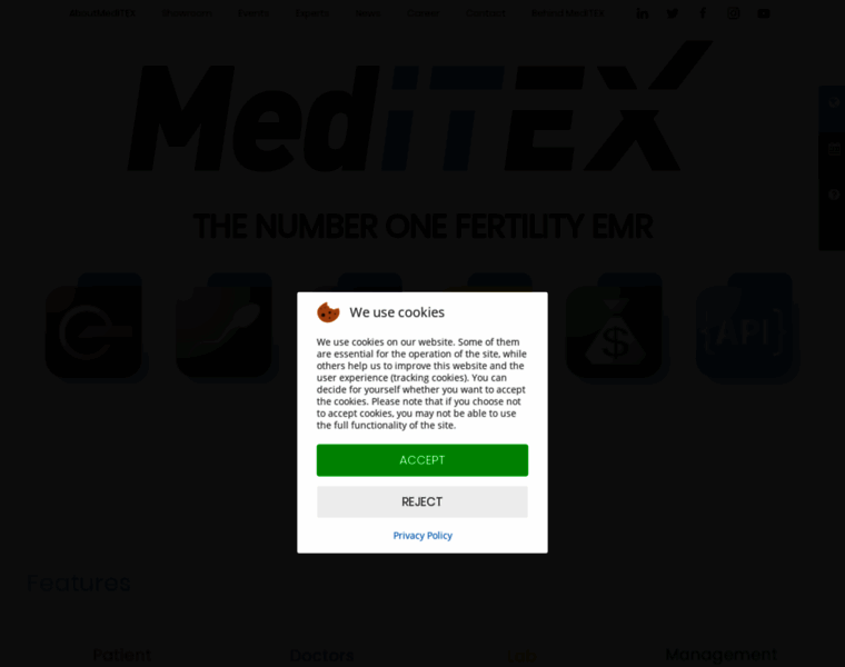 Meditex-software.com thumbnail