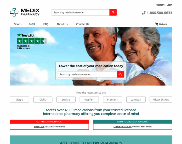 Medixpharmacy.co.uk thumbnail