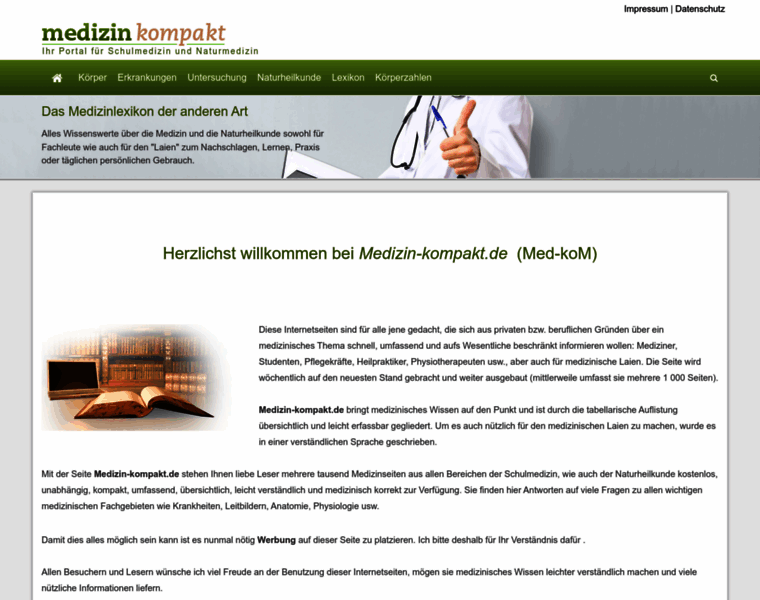 Medizinwissen-kompakt.de thumbnail Medizinwissen-kompakt.de thumbnail