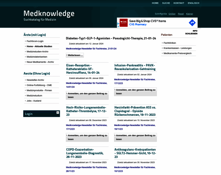 Medknowledge.de thumbnail