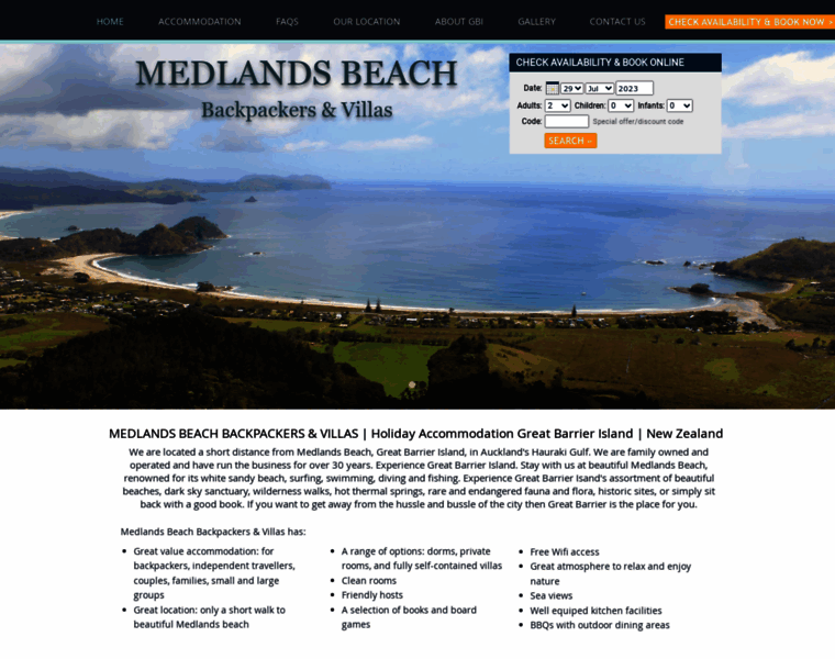 Medlandsbeach.com thumbnail