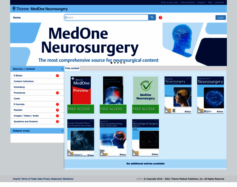 Medone-neurosurgery.thieme.com thumbnail