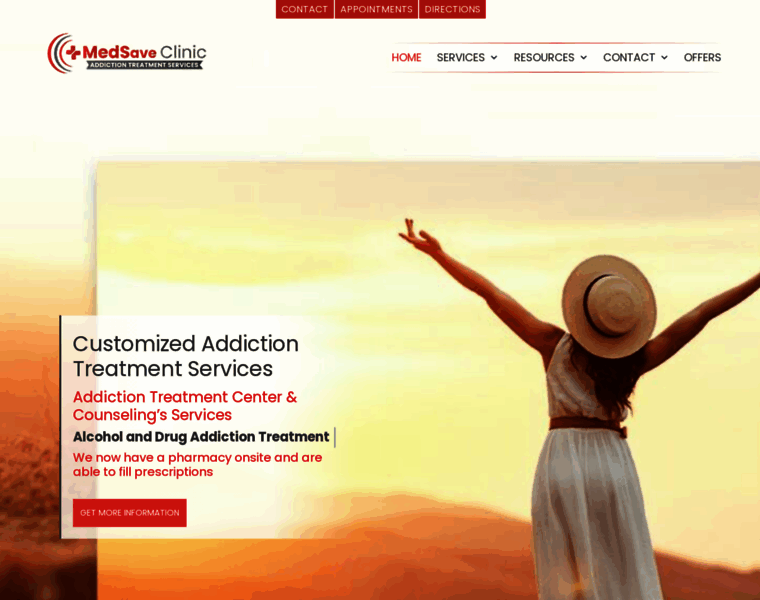 Medsaveclinics.com thumbnail