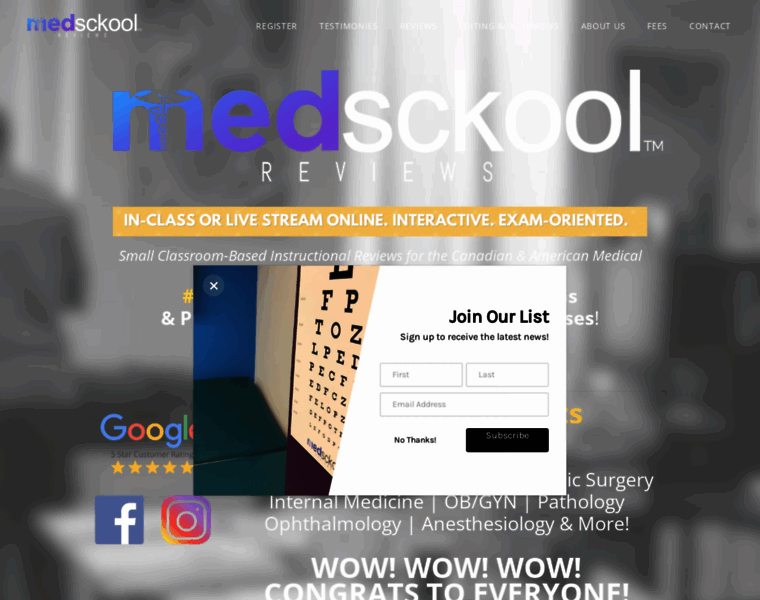 Medsckool.com thumbnail