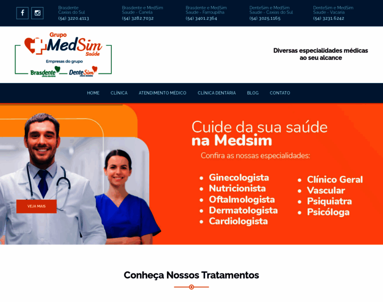 Medsimsaude.com.br thumbnail