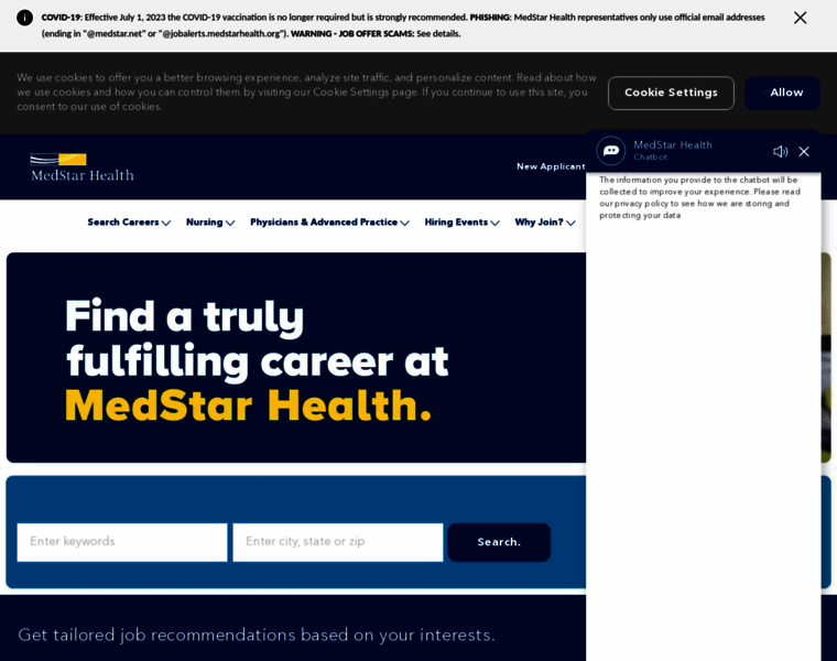 Medstarmedicalgroupcareers.com thumbnail