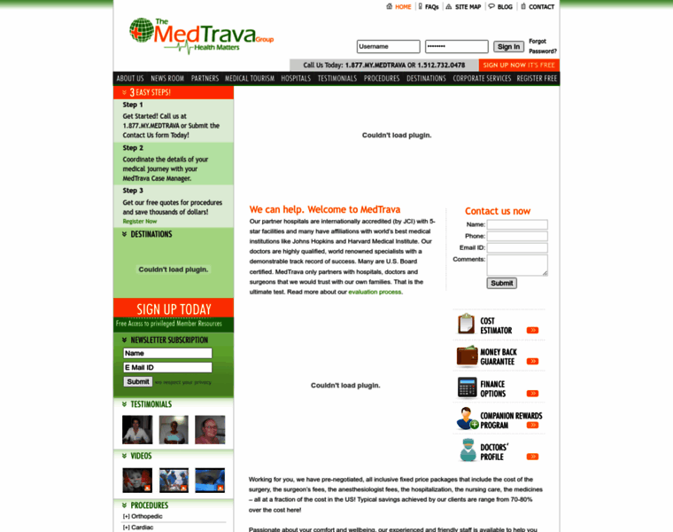 Medtrava.com thumbnail