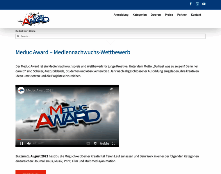 Meduc-award.de thumbnail