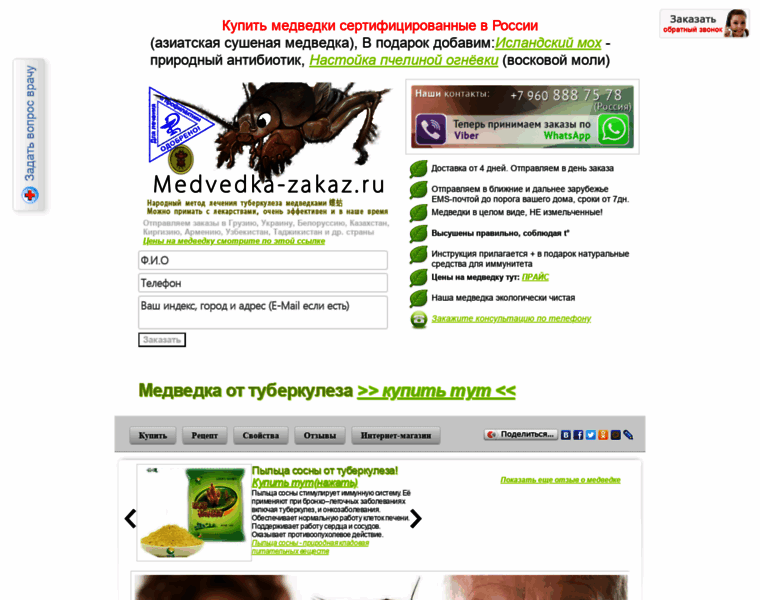 Medvedka-zakaz.ru thumbnail