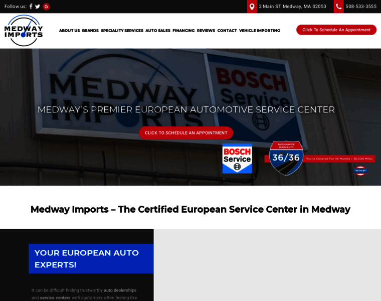 Medwayimports.com thumbnail