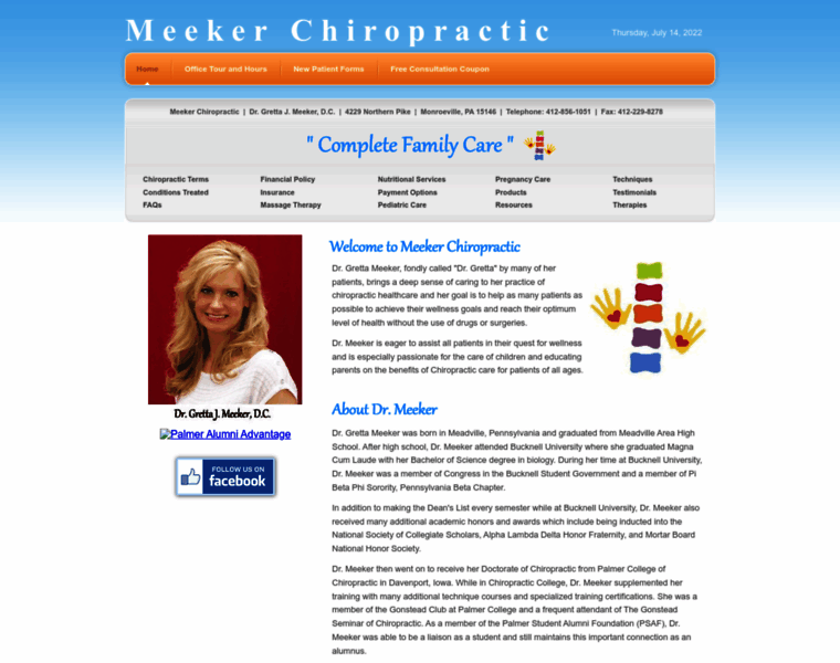 Meekerchiropractic.com thumbnail
