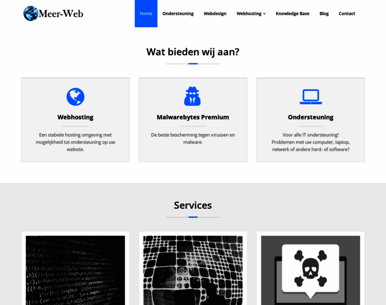 Meer-web.nl thumbnail