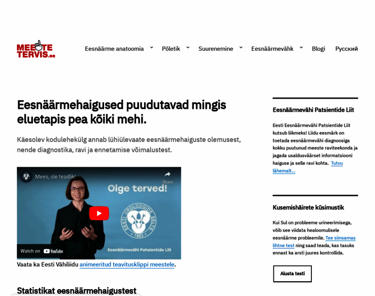 Meestetervis.ee thumbnail