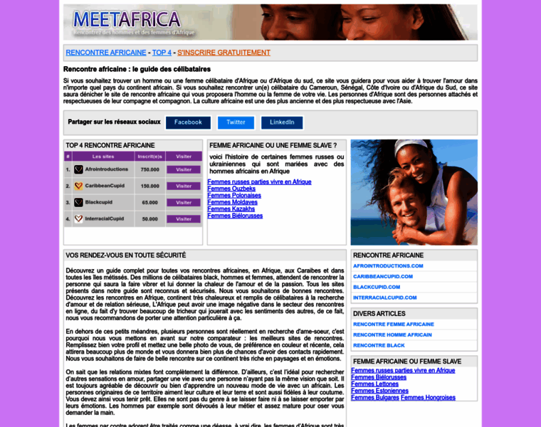 Meetafrica.net thumbnail