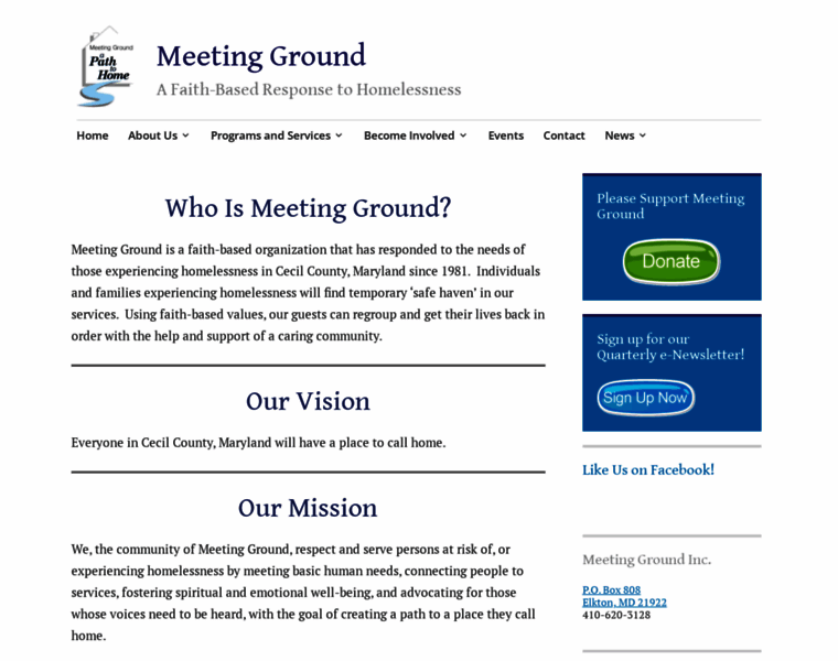 Meetingground.org thumbnail