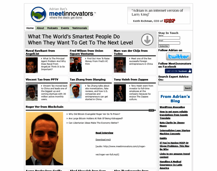 Meetinnovators.com thumbnail