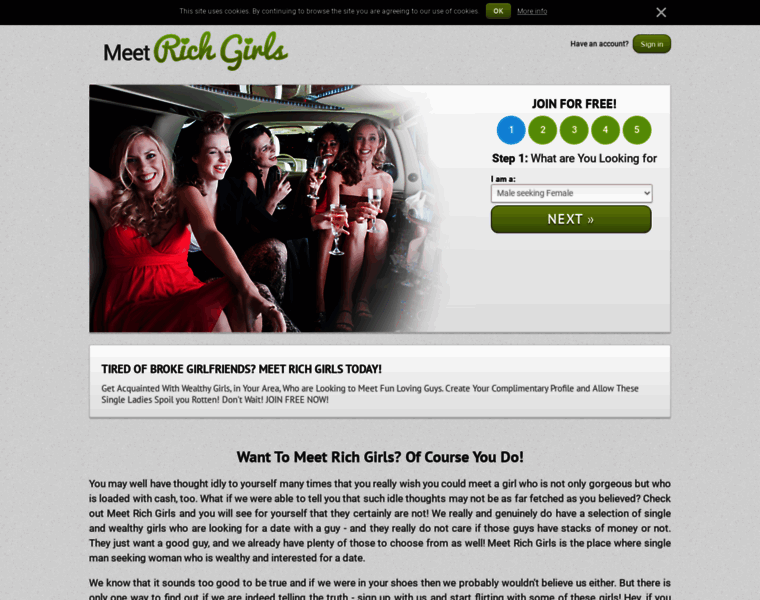Meetrichgirls.com thumbnail