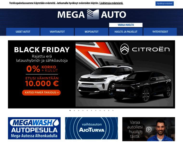 Mega-auto.fi thumbnail