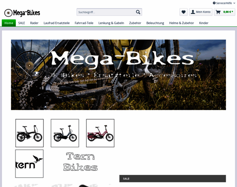 Mega-bikes.de thumbnail