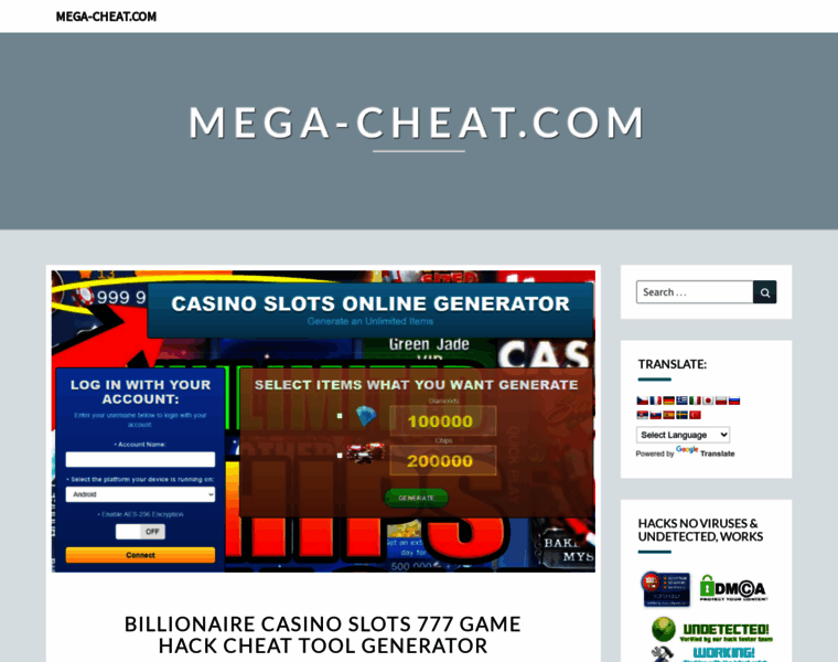 Mega-cheat.com thumbnail