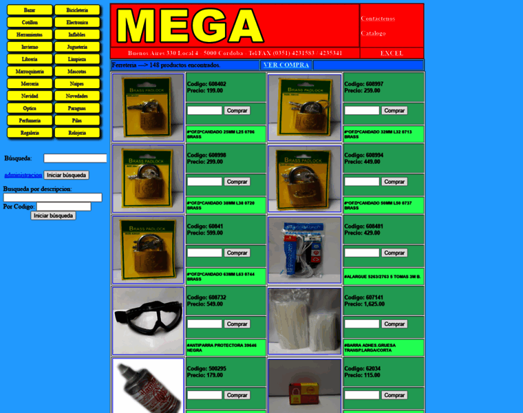 Mega-import.com thumbnail